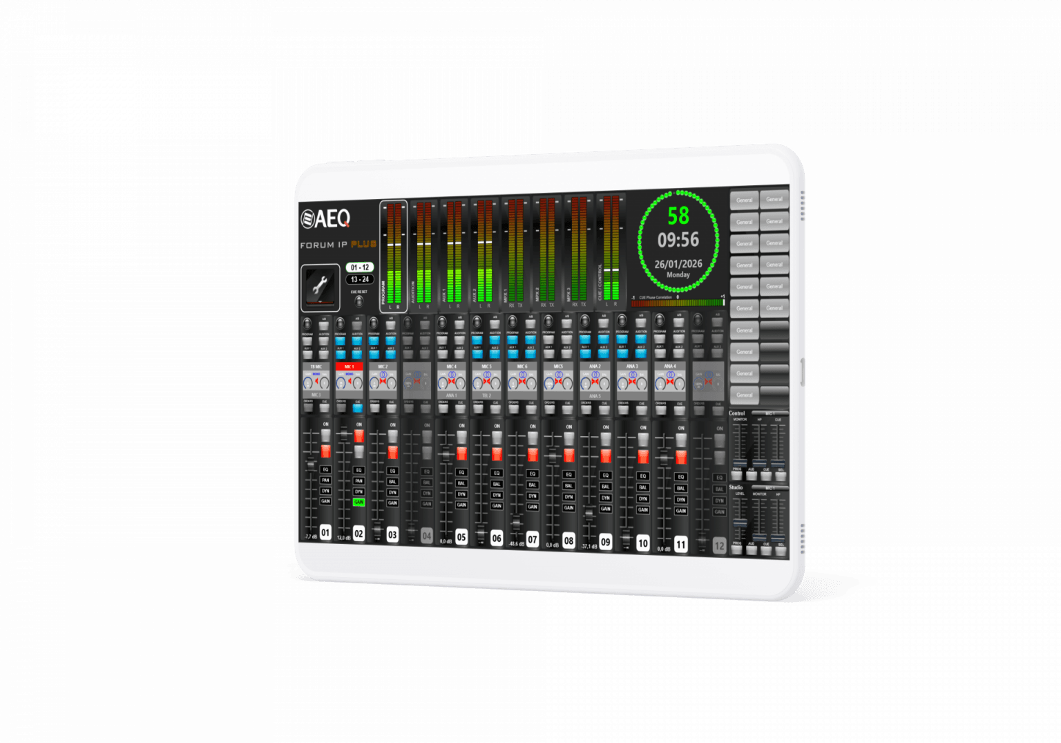 Forum Virtual en tablet